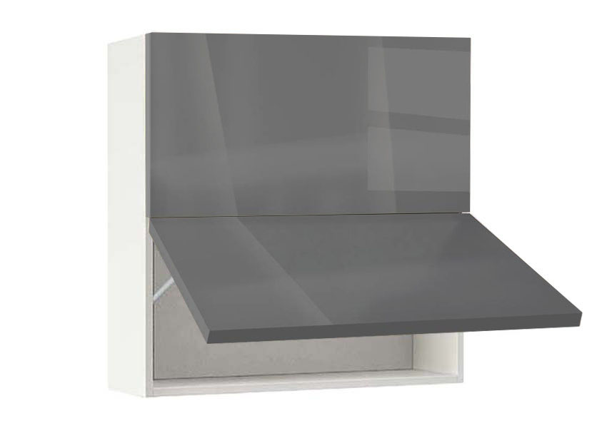 Ντουλάπι Κουζίνας κρεμαστό 80εκ., Νο 80 G Antracit, κωδ.1219922689 , Genomax